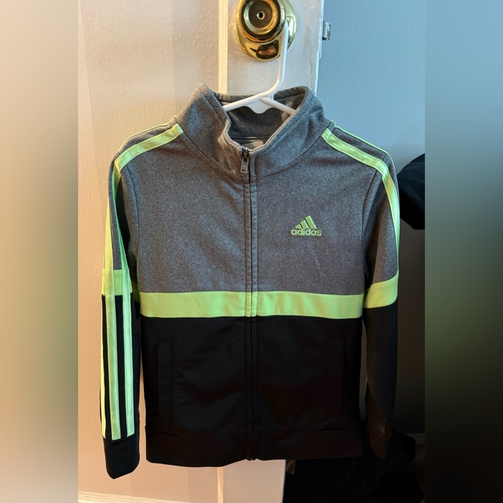 Adidas Gray Apparel with Logo